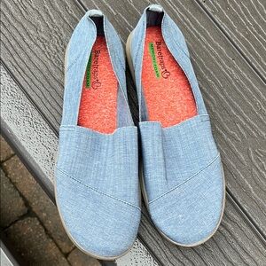 Baretraps Light Blue Slip-On Shoes